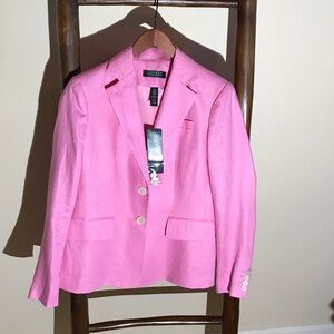 Ralph Lauren Bright Pink Blazer